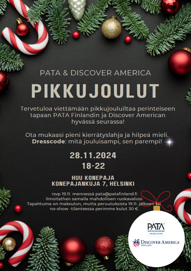 Kutsu PATA DA pikkujoulut 2024 